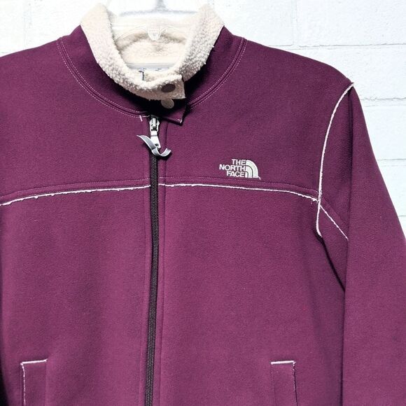 THE NORTH FACE A5 Series Purple Sherpa Jacket M - Picture 2 of 9